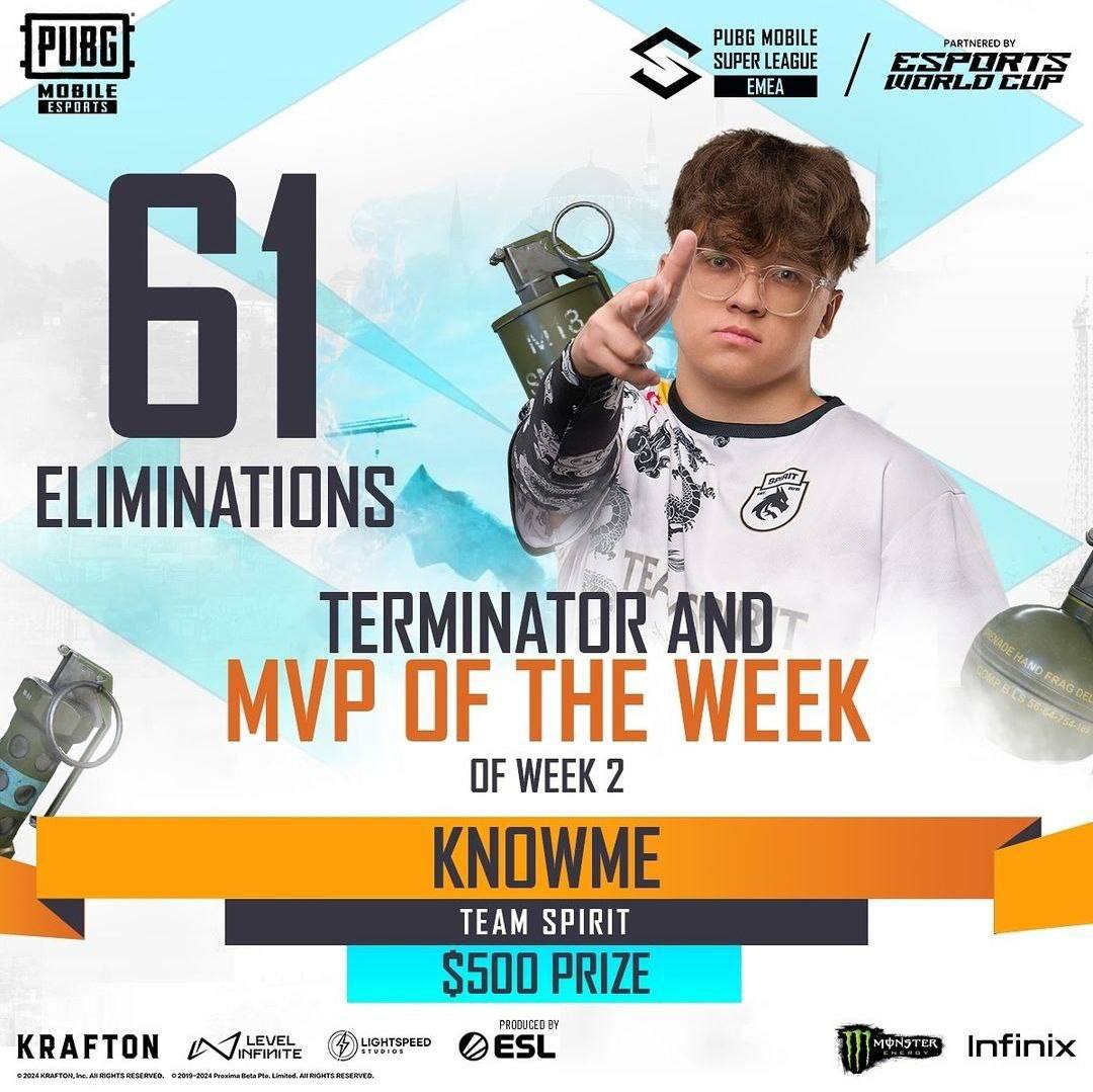 KNOWME - MVP 2-й недели PMSL EMEA: Осенний сплит
